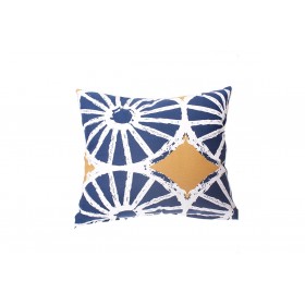 Cushion Cover B 06 - Spiral Wheel Print (45 x 45cm)